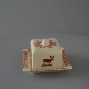 Reindeer Cheese Dish Rectangular