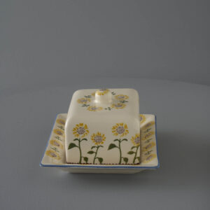 Sunflower Cheese Dish Rectangular