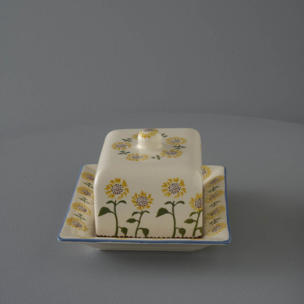 Sunflower Cheese Dish Rectangular
