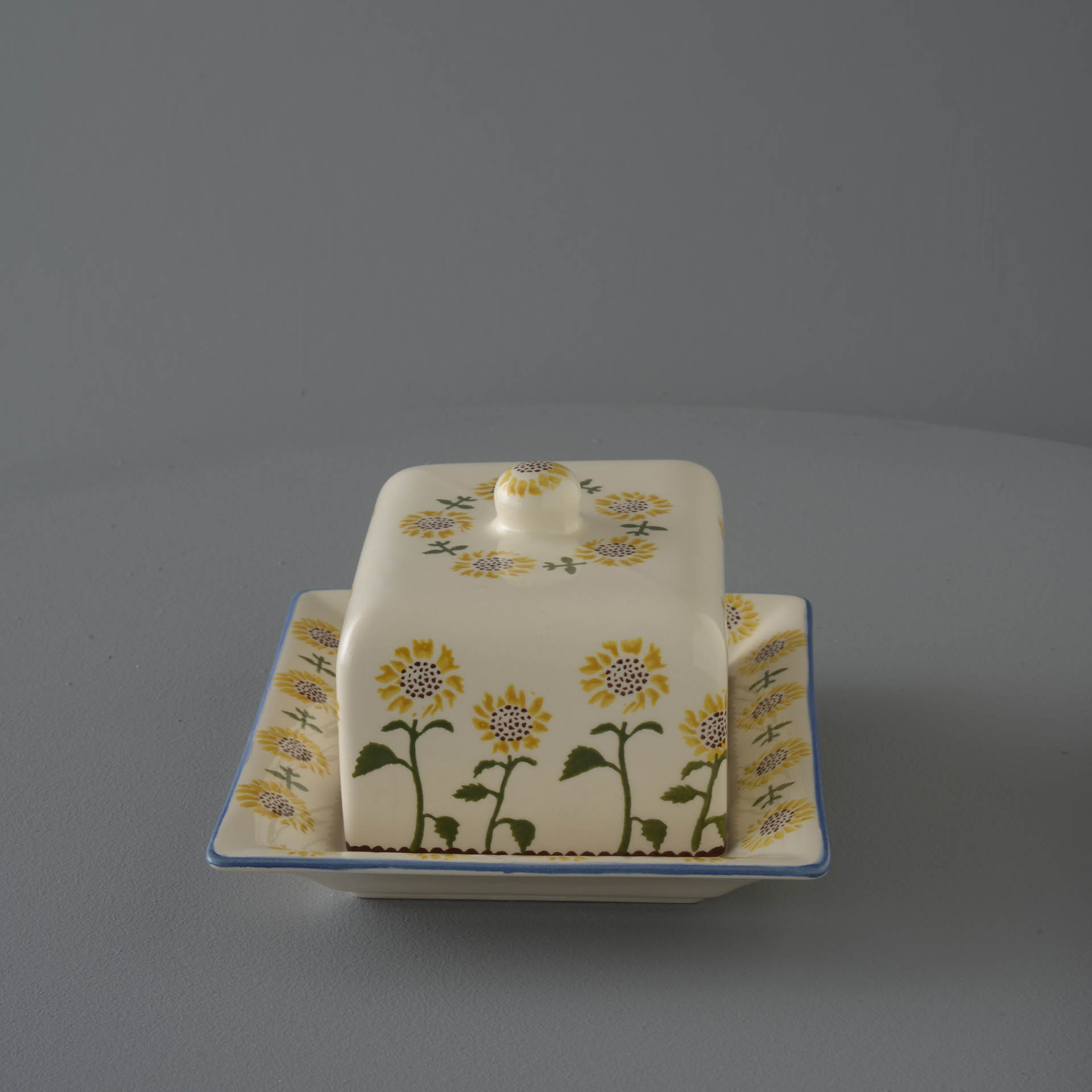 Sunflower Cheese Dish Rectangular
