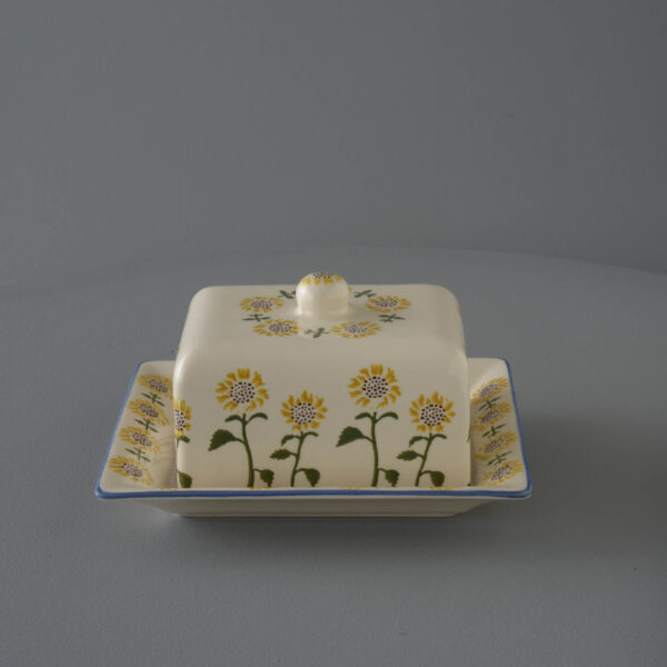 Sunflower Cheese Dish Rectangular