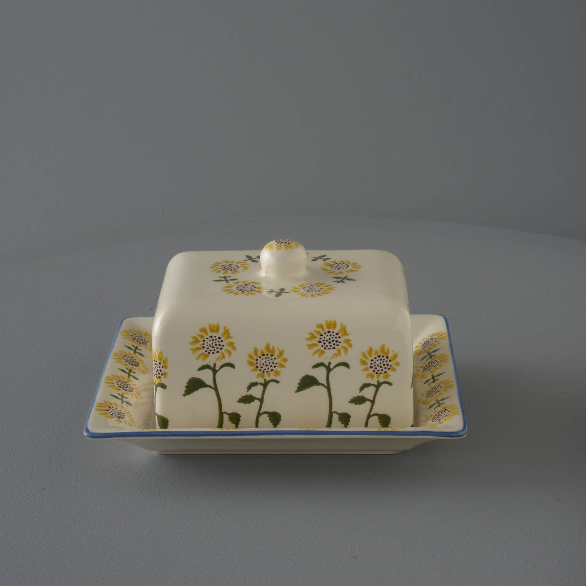 Sunflower Cheese Dish Rectangular