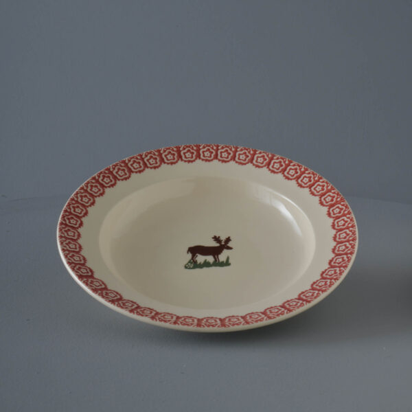 Reindeer Soup Plate