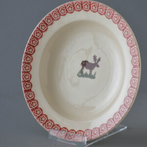 Reindeer Soup Plate