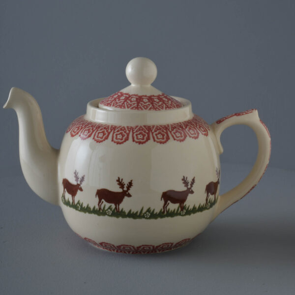 Reindeer Teapot - 10 Cup