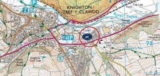 Brixton Pottery warehouse location map