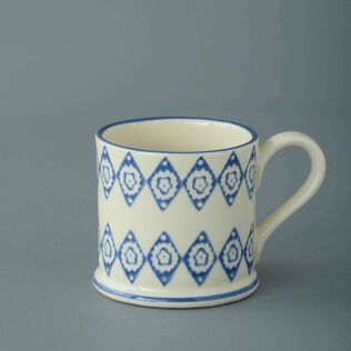 Mug Small Blue Diamond 