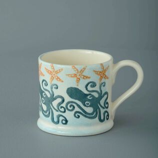 Mug Small Squid and starfish 
