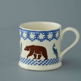 Mug Large Bear and Fish 