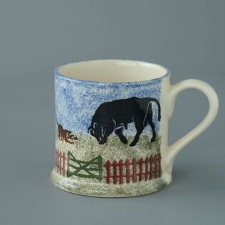 Mug Large Bull and Gate 