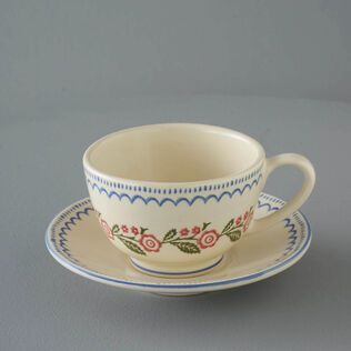 Cup & Saucer Breakfast Size Creeping Briar