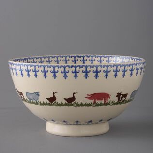 Bowl Serving Farm Animal