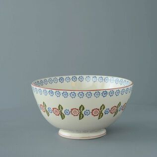 Bowl Serving Victorian Floral