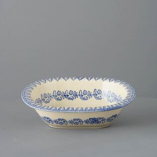 Pie Dish Standard Lacey Blue