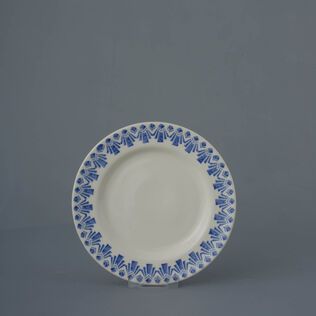 Dufort plate Small Deco Odeon Blue