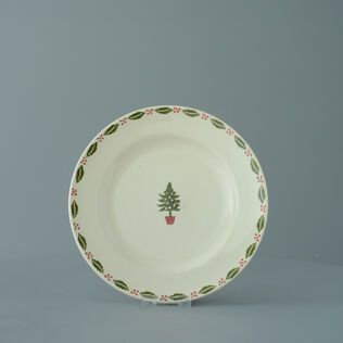 Plate Dessert Size Christmas Tree