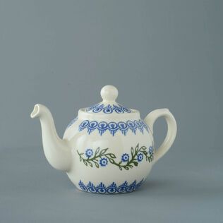 Teapot 2 Cup Floral Garland