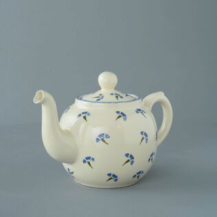 Teapot 4 Cup Cornflower