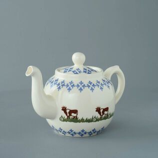 Teapot 4 Cup Cow