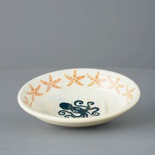 Soap dish oval Small Squid and starfish 
