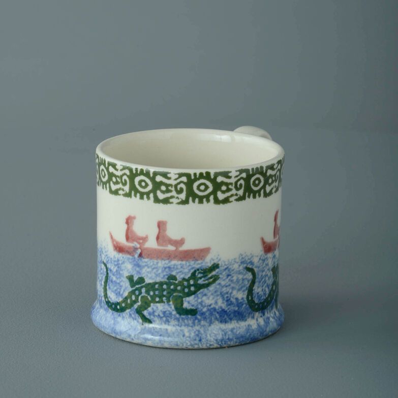 Mug Small Alligator and Boat 