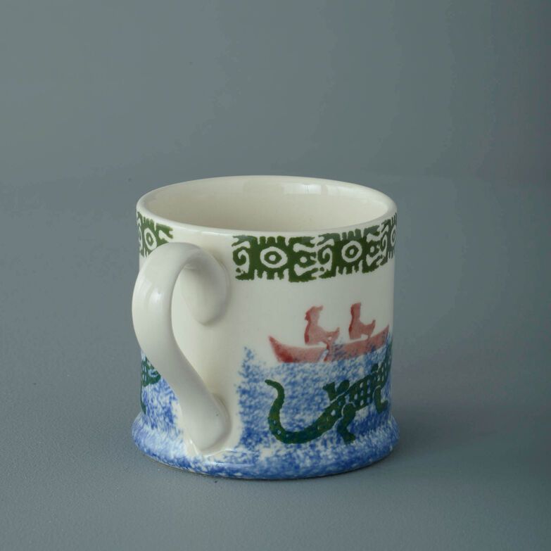 Mug Small Alligator and Boat 