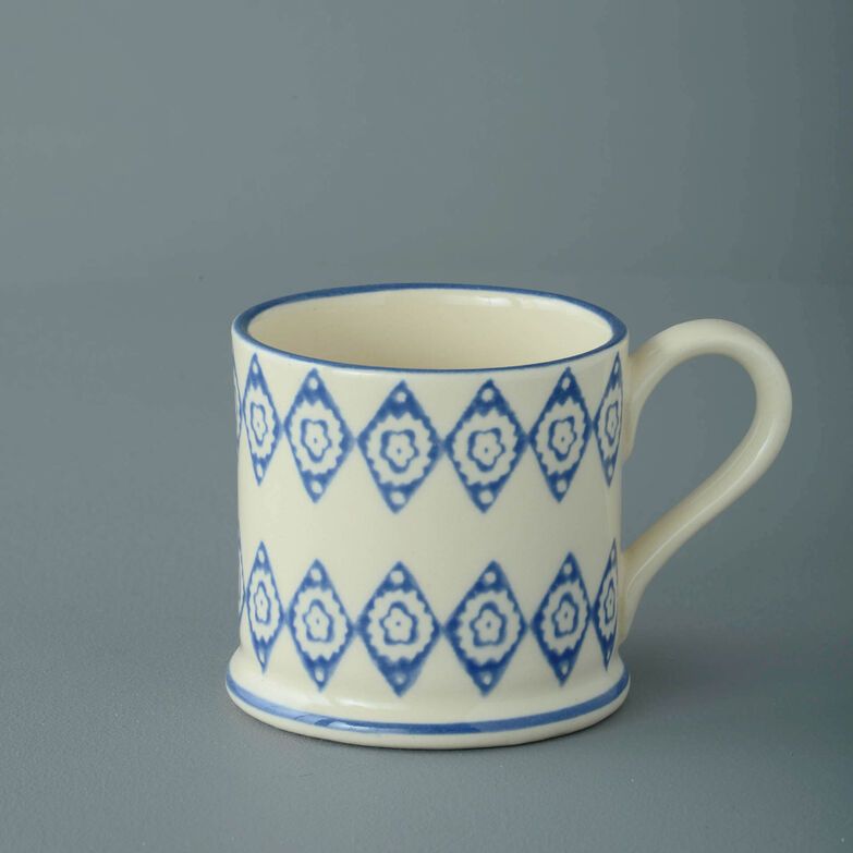 Mug Small Blue Diamond 