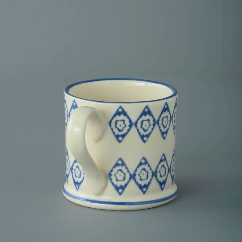 Mug Small Blue Diamond 