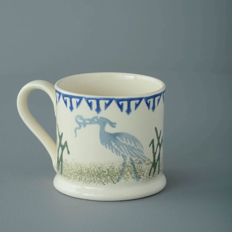 Mug Small Heron and Eel 