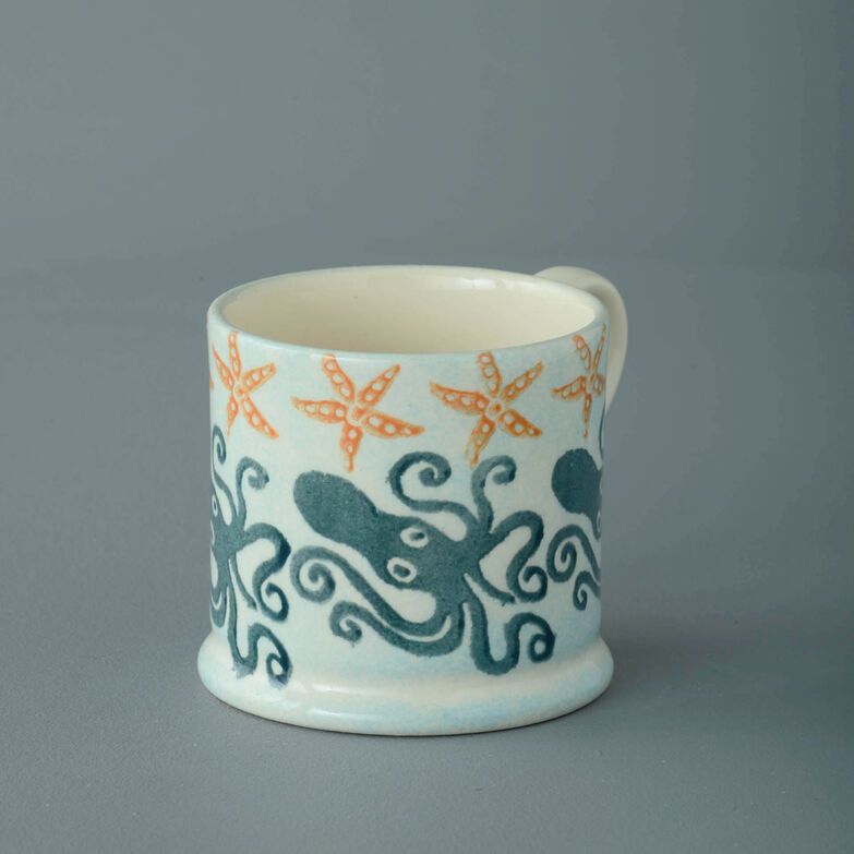 Mug Small Squid and starfish 