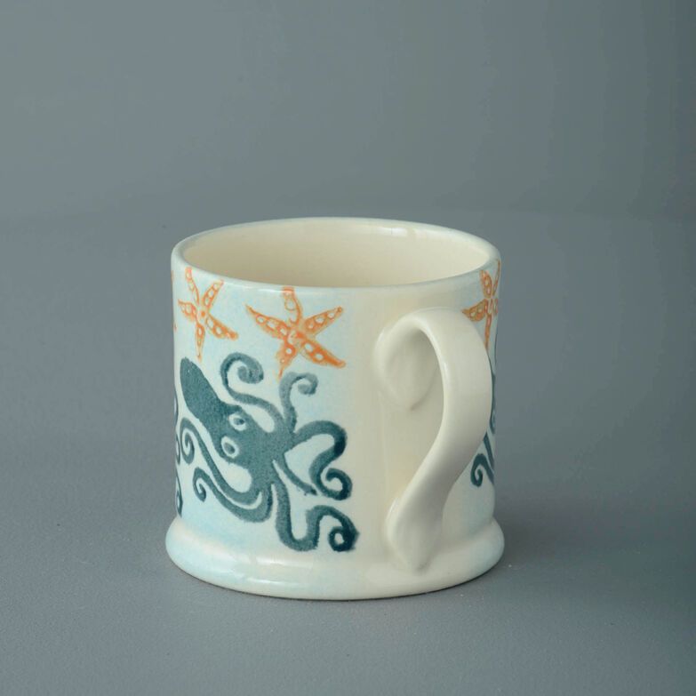 Mug Small Squid and starfish 