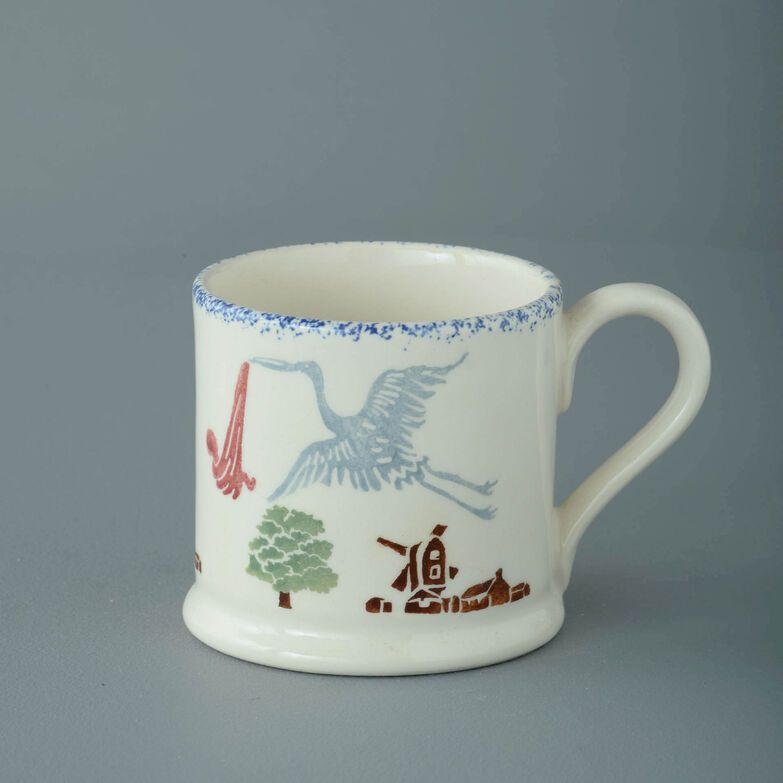 Mug Small Stork & Baby