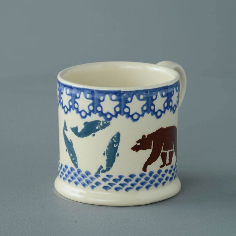 Mug Large Bear and Fish 