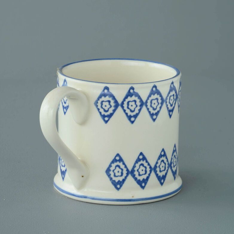 Mug Large Blue Diamond 