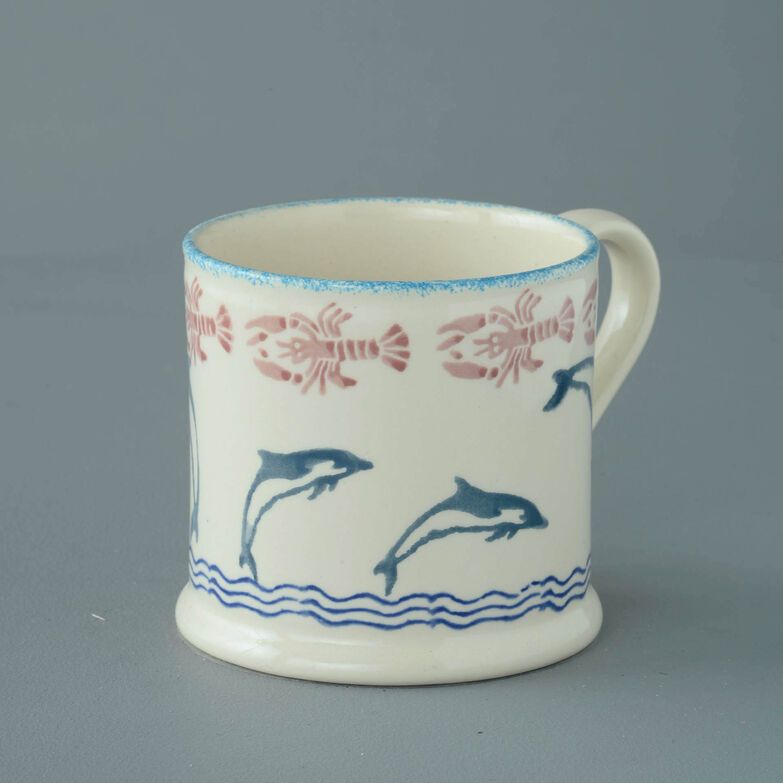 Mug Large Dolphin Leaping 