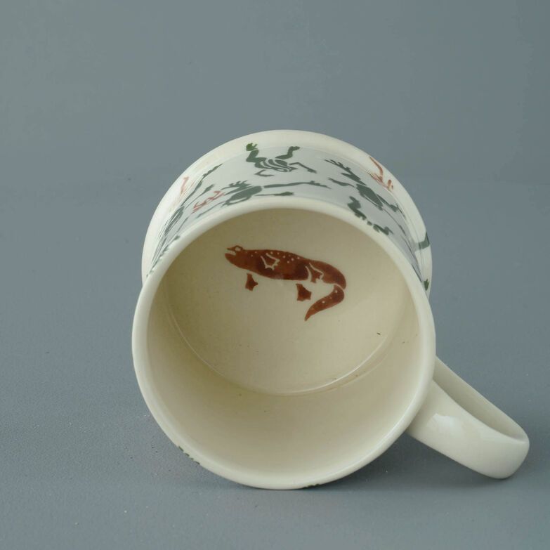 Mug Large Frog Insect & On Newt