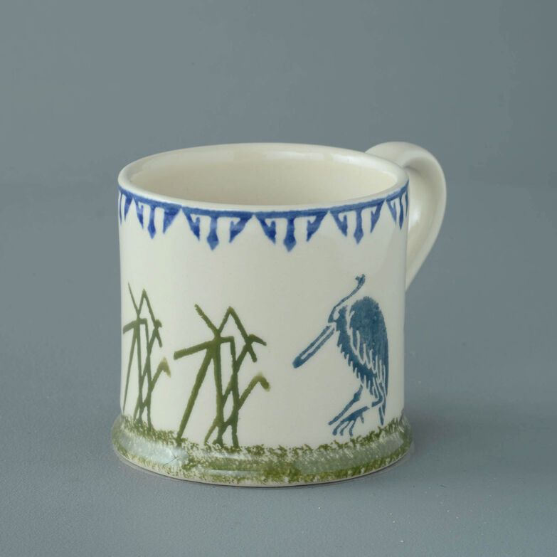 Mug Large Heron and Eel 