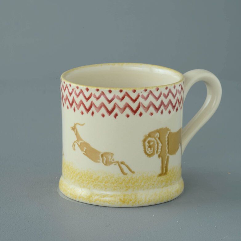 Mug Large Lion and Antelope 