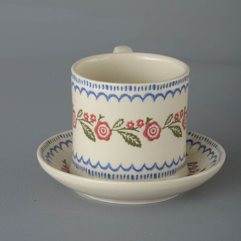 Snack Saucer & Mug Large Creeping Briar