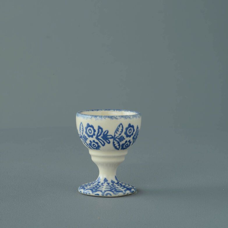 Egg Cup Small Lacey Blue