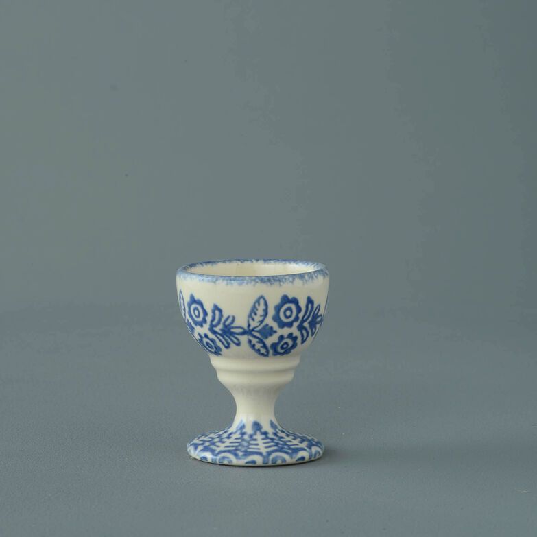 Egg Cup Small Lacey Blue