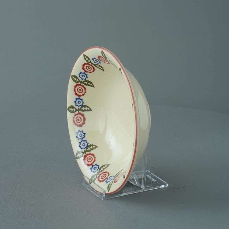 Bowl Porridge Size Victorian Floral