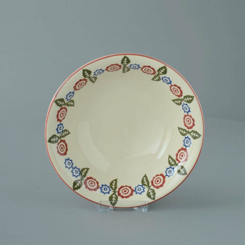 Bowl Porridge Size Victorian Floral