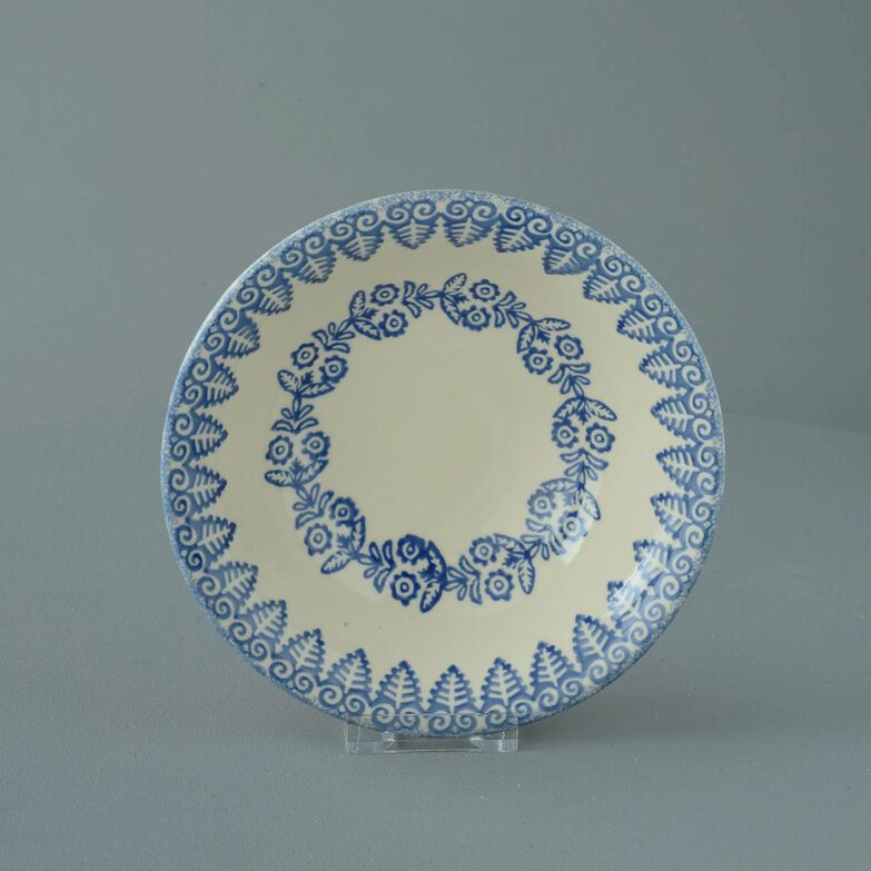 Bowl Porridge Size Lacey Blue