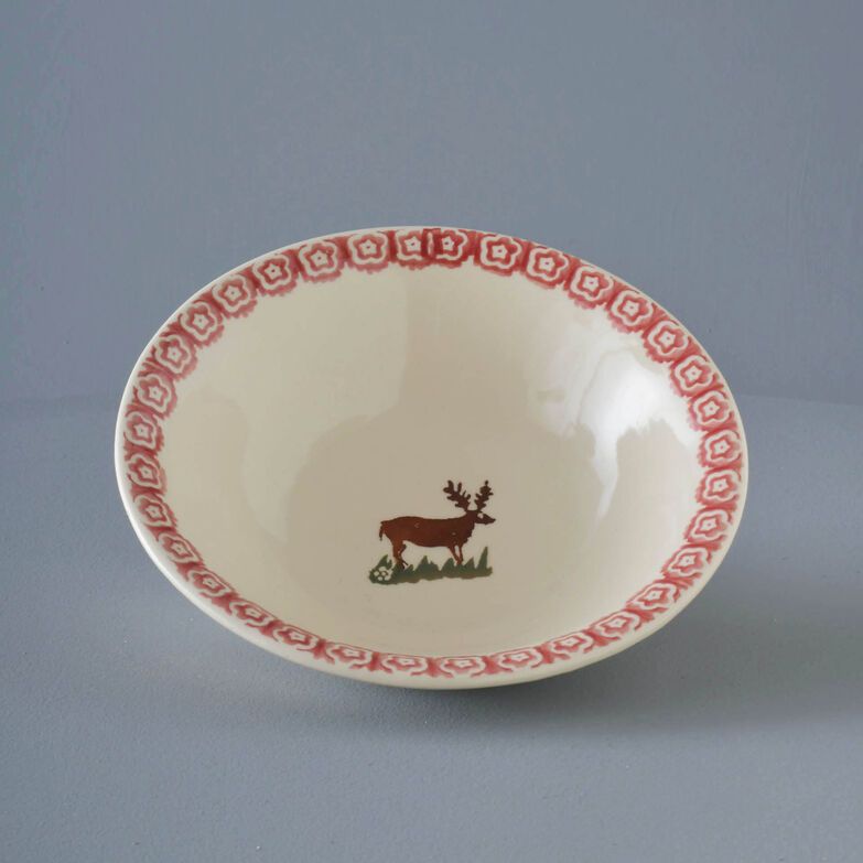 Bowl Porridge Size Reindeer