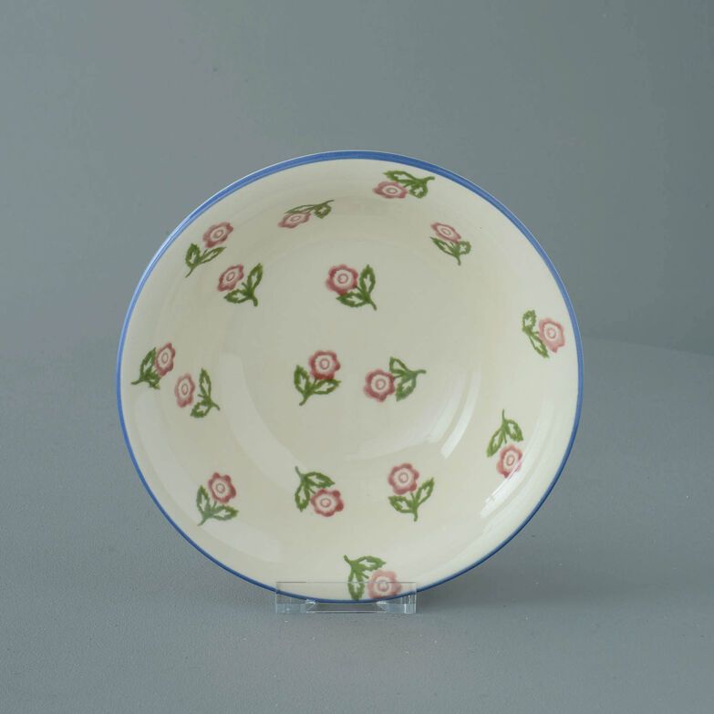 Bowl Porridge Size Scattered Rose