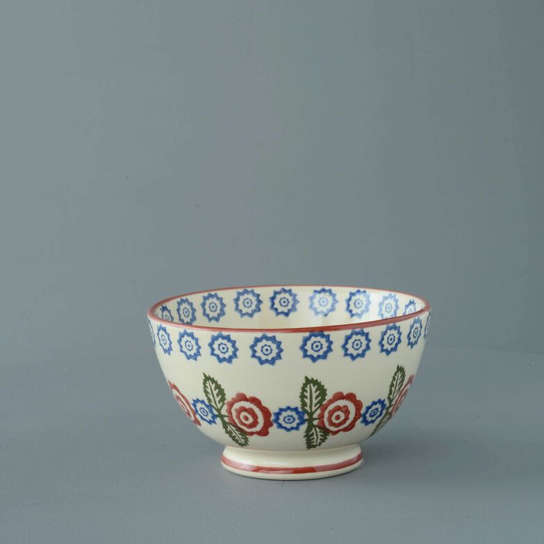 Bowl Soup Size Victorian Floral