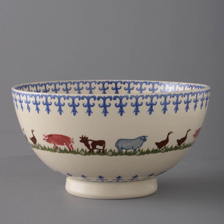 Bowl Serving Farm Animal