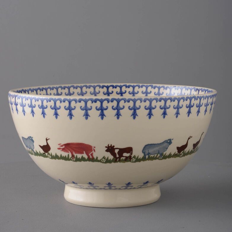 Bowl Serving Farm Animal