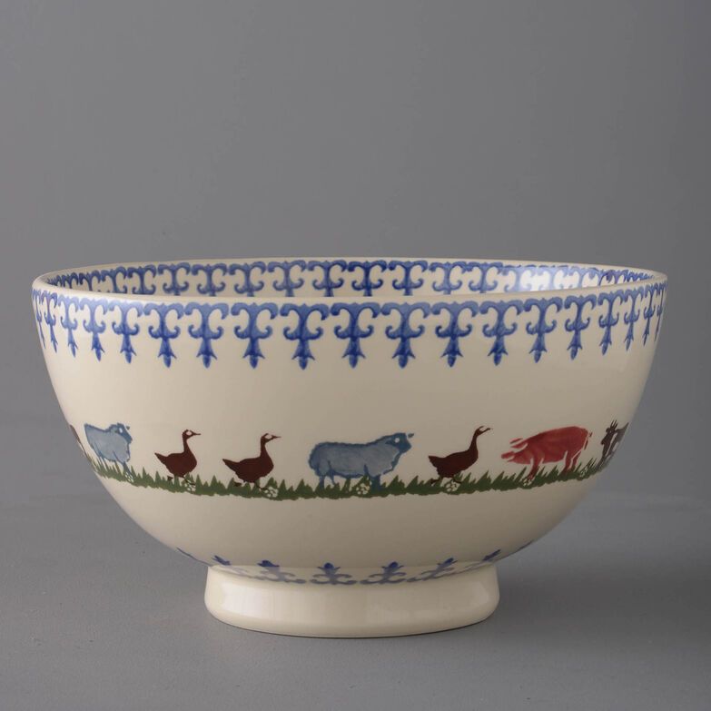 Bowl Serving Farm Animal